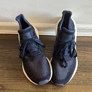 Adidas Navy Athletic Shoes